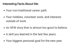 3 facts about yourself brainly ph