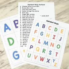 alphabet bingo primary singing