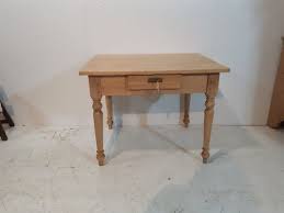 Very Small Antique Pine Kitchen Table