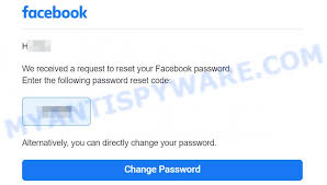 facebook account recovery code email