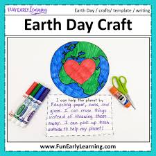 earth day crafts and writing prompts