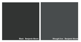 Wrought Iron Paint Black Paint Color