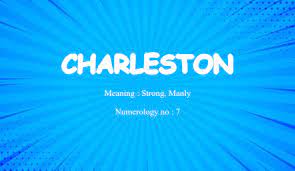 charleston name meaning