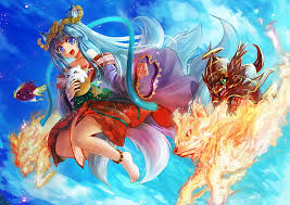 The popular solitaire card game has been around for years, and can be downloaded and played on personal computers. Hd Wallpaper Anime Girls Puzzle And Dragons Water Creativity Representation Wallpaper Flare