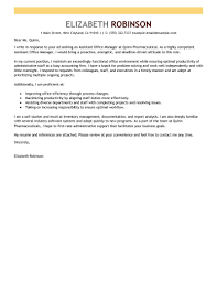General Office Administration Cover Letter Term Paper Example