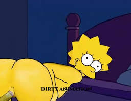 The Simpsons Lisa and Bart sex cartoon, uploaded by QuaghymausPop