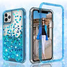 Browse our specialized selection of apple watch straps, suite of durable cables, and we feature a full range of cases for the iphone 12 and iphone 12 pro. Apple Iphone 12 Pro Max Liquid Glitter Waterfall Phone Case For Apple Iphone 12 Pro Max Case Teal Walmart Com Walmart Com
