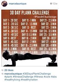 30 Days Plank Challenge Amazing Results In One Month