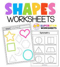 This will develop the foundation for understanding more complicated subjects in math such as geometry. Shape Worksheets Superstar Worksheets