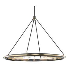 Backhaus 12 Light Chandelier Aged Old Bronze Luxe Home Company