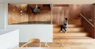 Installs Climbing Wall Inside