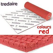 carpet underlay tredaire colours red