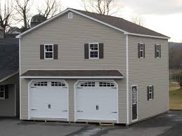 modular prefab garage with apartment