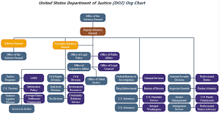 doj org chart detailed example key