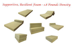 folding foam mattresses studio sofa
