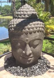 Garden Buddha Head Fountain