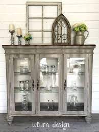 Glass Door China Cabinet Furniture