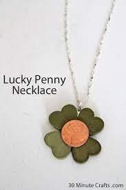 lucky charm clover necklace 30 minute