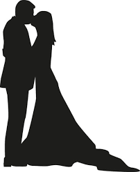 Für die gäste ein scherenschnitt vom brautpaar udo. Hochzeitspaar Silhouette Vektorgrafiken Cliparts Und Illustrationen Kaufen 123rf