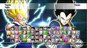 It was developed by spike and published by namco bandai under the bandai label for the playstation 3 and xbox 360 gaming consoles in the. Dbrb2 Dragonball Raging Blast 2 All Characters And Transformations Dbofriend Hd Youtube