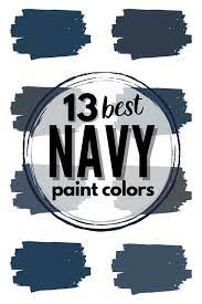 13 Most Popular Navy Blue Paint Colors