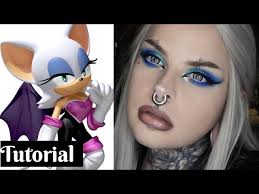 rouge inspired makeup sonic the