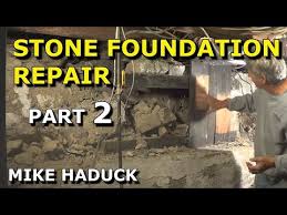Stone Foundation Repair Part 2 Mike