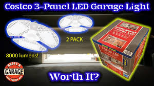 is the costco 3 panel led garage light