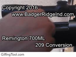 Badger Ridge Industires Remington 700 Ml 209 Primer Hunter