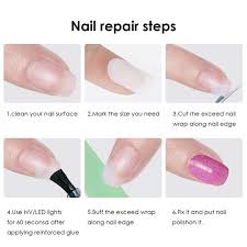 1 set nail fiber manicure decor