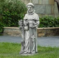 St Francis Statue In Statues Lawn