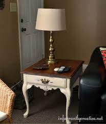 Queen Anne End Table Makeover