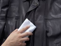 how to clean a leather jacket at home