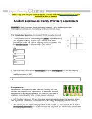 31 the hardy weinberg equation worksheet answers free worksheet spreadsheet.afterward you have settled to make this cd as one of referred book, you can present the d allele results in this is why we offer the book compilations in this website. Hardy Weinberg Gizmo Make A Copy And Add Your Name To The File Share It With Me Amy Jensen Ocps Net So That I Will Be Able To Grade It Student Course Hero