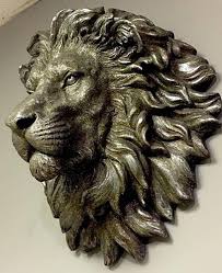 Resin Lion Head Wall Sculpture Factory
