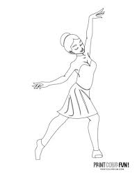 12 ballerina coloring pages ballet