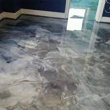 pros cons of metallic epoxy flooring