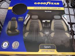 Goodyear 6 Piece Auto Seat Cover Set