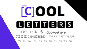 cool letters ᐈ ℂ𝕠𝕡𝕪 ℙ𝕒𝕤𝕥𝕖 font