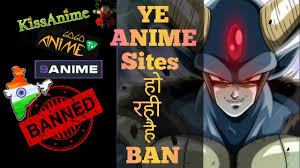 Anime Web sites to be Banned by Disney in India | Kissanime GogoAnime  Banned - YouTube