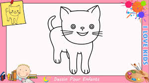 Simple chat program in c. Dessin Chat Facile Etape Par Etape Comment Dessiner Un Chat Facilement 4 Youtube