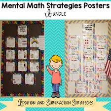 Mental Math Strategies Anchor Charts Bundle