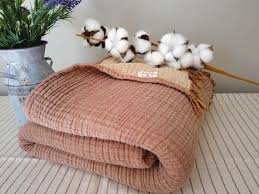 100 Soft 4 Layer Gauze Blanket Cotton