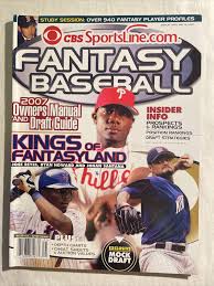 CBS Sports Fantasy Baseball Magazine 2007 Ryan Howard, Jose Reyes, Johan  Santana | eBay