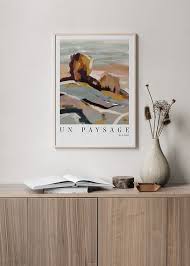 French Landscape No2 Poster Abstract
