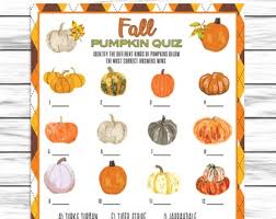 We have listed halloween trivia questions and answers to use at a party or to. Fall Trivia Game Etsy