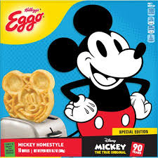 Eggo Disney Mickey Mouse Frozen Waffles, Easy Breakfast ...
