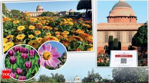 mughal gardens recedes into history