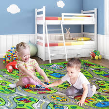 toyvelt kids carpet playmat car rug