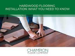 hardwood flooring installation what